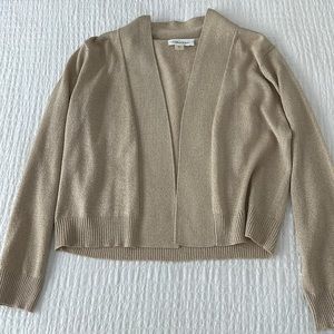 Calvin Klein gold dressy sweater